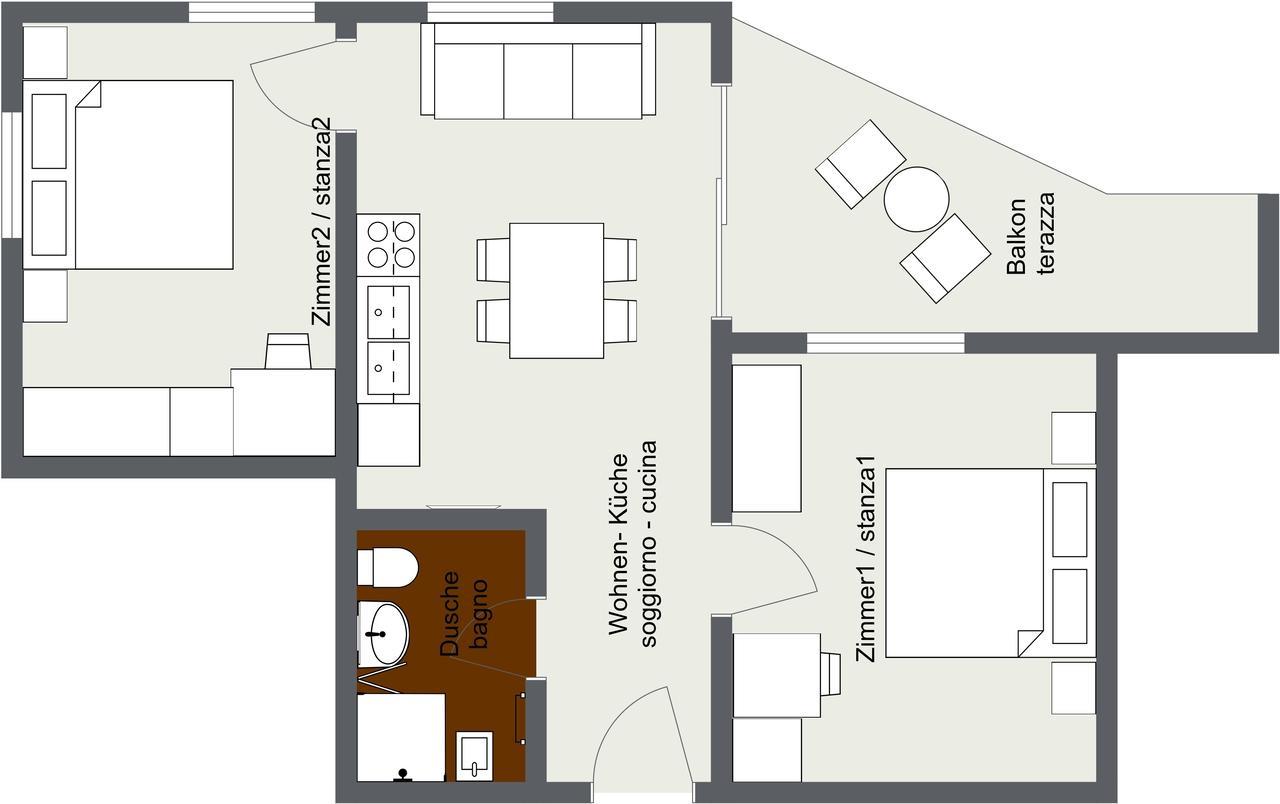 Apartments Bachmann San Candido Exteriér fotografie